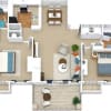 Floor plan: Oakton - RENOVATED