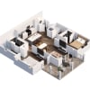 Floor plan: B3