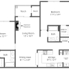 Floor plan: 2BR 2BA (1090sf)