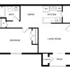 Floor plan: 1B