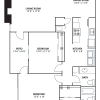 Floor plan: 2BR 2BA (1310 SF)