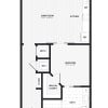 Floor plan: 1 Bed/1 Bath-A1