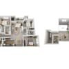 Floor plan: Cypress Gardens Loft (C2L)