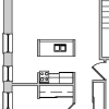 Floor plan: 1 Bedroom, Long Term Homeless, Referral Required