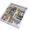Floor plan: 1 Bed