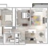 Floor plan: B4-1020-3