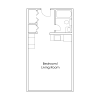 Floor plan: Studio