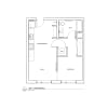 Floor plan: 1B A