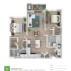Floor plan: Mojave