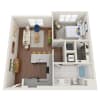 Floor plan: Goldenrod
