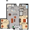 Floor plan: C2