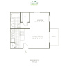 Floor plan: Studio 420