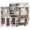 Floor plan: C3, Stripes