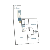 Floor plan: 2x1 - D3
