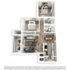 Floor plan: 2x2 Premium
