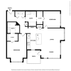 Floor plan: Two Bedroom Two Bath