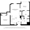 Floor plan: B08 - JR 2 Bedroom