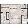 Floor plan: Studio