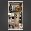 Floor plan: The King