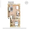 Floor plan: A2 Costa Mesa