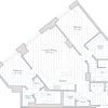 Floor plan: 2 Bed/2.5 Bath-E11