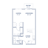 Floor plan: Studio-S5