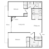 Floor plan: 950
