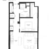 Floor plan: 1 BR B-3