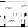 Floor plan: 1 Bed/1 Bath-A07