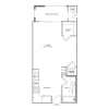 Floor plan: Studio-S
