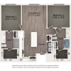 Floor plan: 2A.A