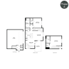 Floor plan: The Townhomes Plan 1