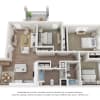Floor plan: C1