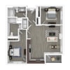 Floor plan: B2A