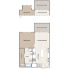 Floor plan: One Bedroom (A1)