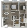 Floor plan: B2U-B2S-1119