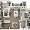 Floor plan: C1