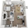 Floor plan: A1 - Amber