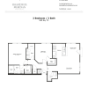 Floor plan: D2 Lincoln - 2.2