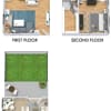 Floor plan: Burberry Townhouse with Fenced-In Yard and Den