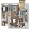 Floor plan: BM08-1109