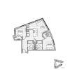 Floor plan: South 2x2