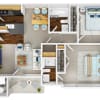 Floor plan: The Saddle