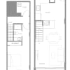 Floor plan: Navona One Bedroom Up D