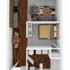 Floor plan: Apartment Style- Studio