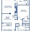 Floor plan: A2 Renovated