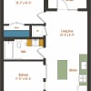 Floor plan: JR 2G