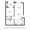 Floor plan: One Bedroom A