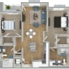 Floor plan: BM11-1111-1122