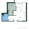 Floor plan: Studio Den-SD8